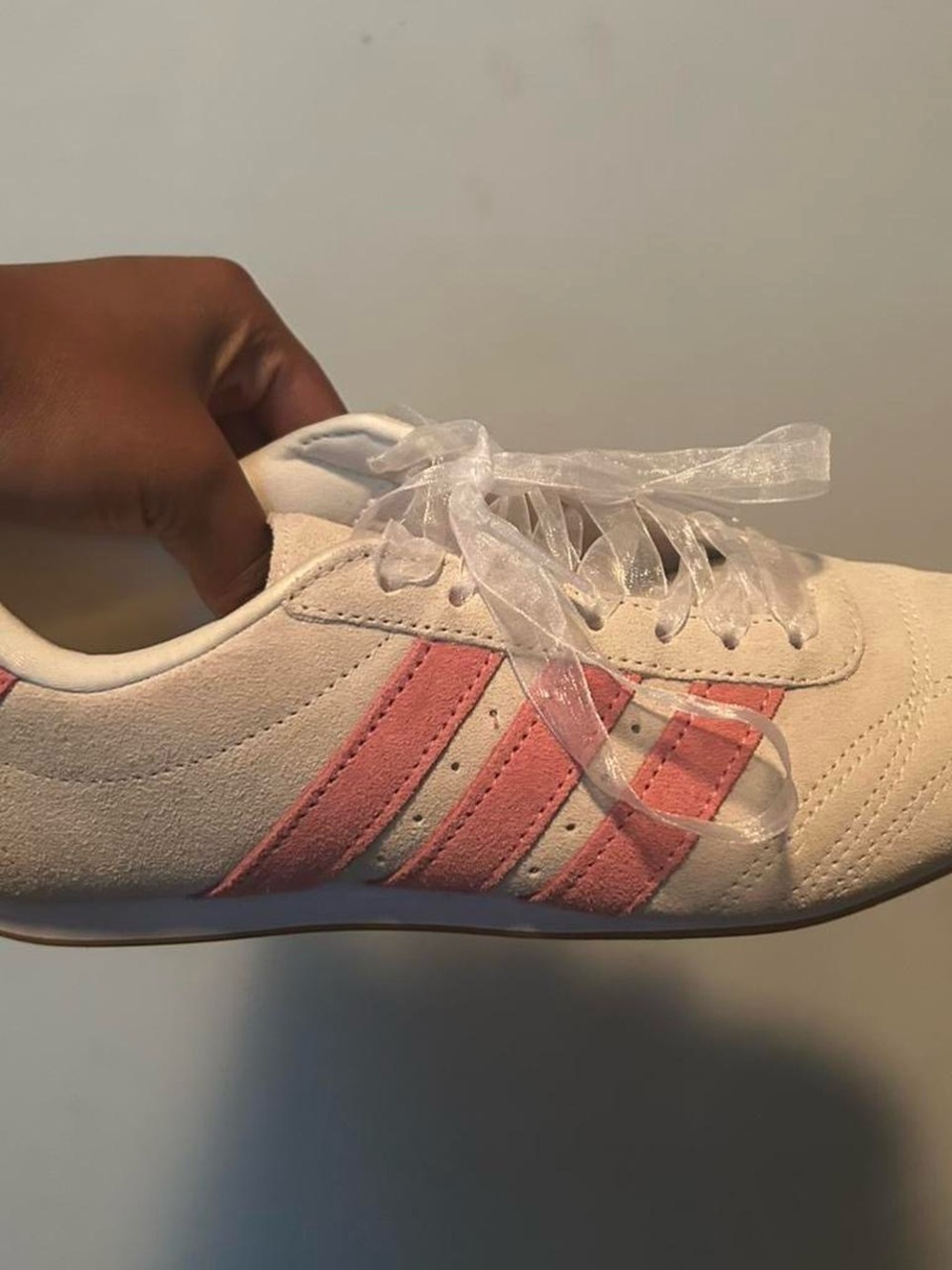 ADIDAS Pink Stripe Women's Casual Sneaker size 8.5